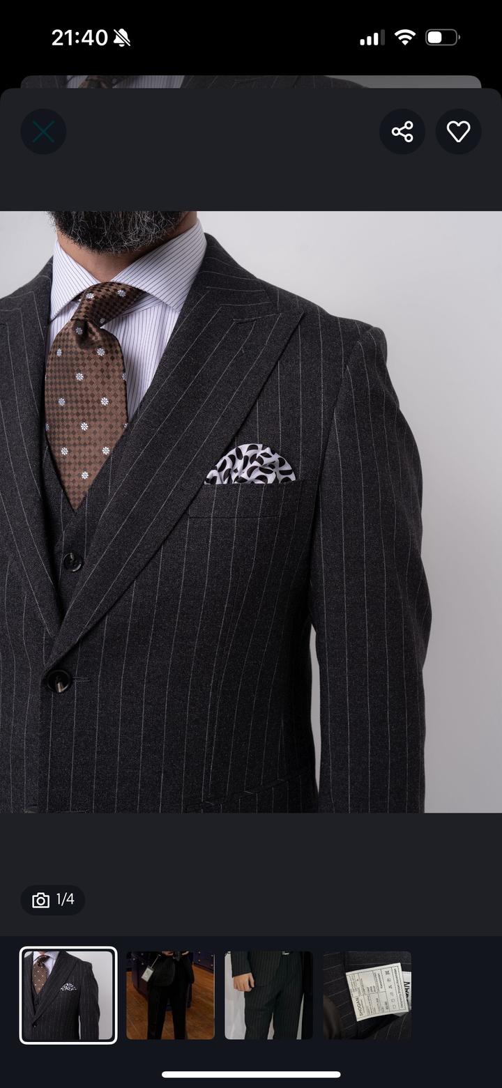 Костюм-тройка от Shoqan suits
