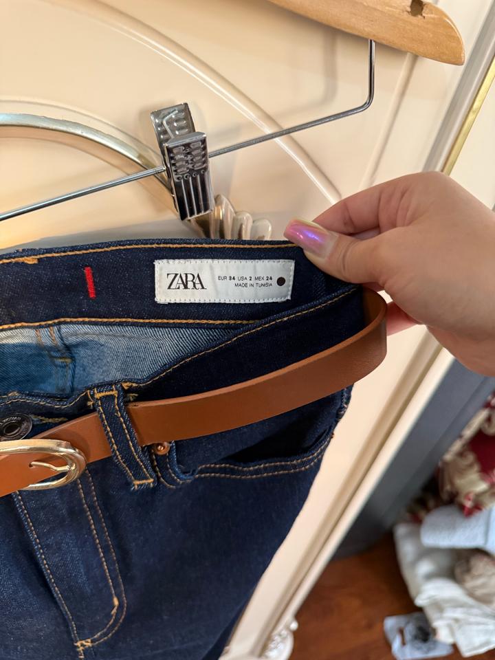 Джинсы клеш zara