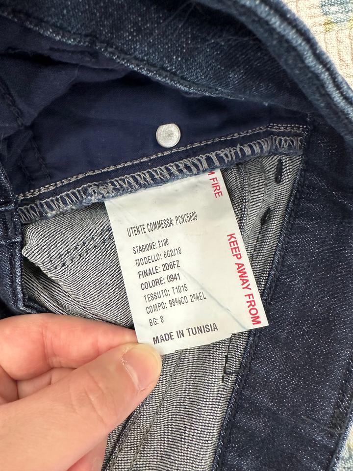 Синие джинсы Emporio Armani