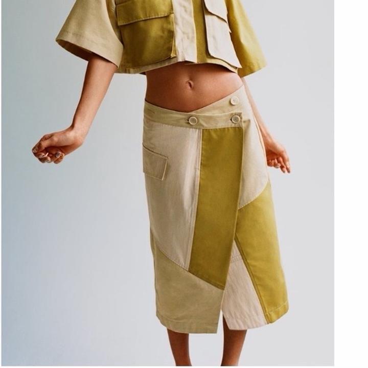 Карго юбка Zara
