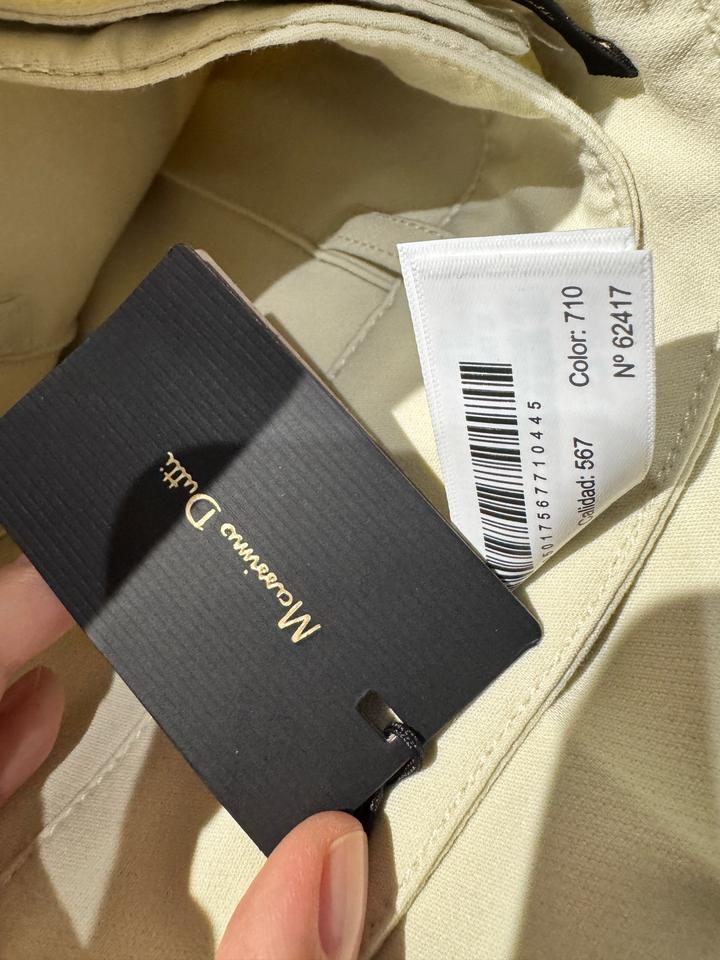 Massimo Dutti, новые белые брюки со стрелками.