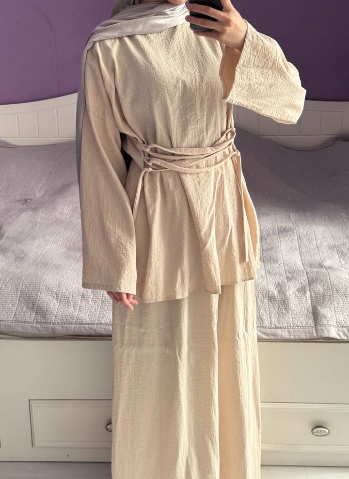 Двойка рубашка с юбкой