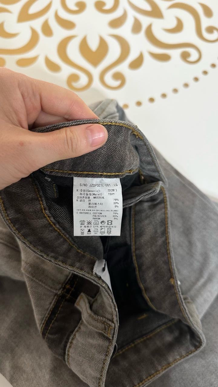Серые джинсы Корея