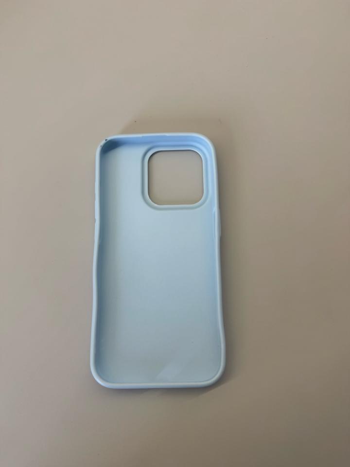 📱 Голубой чехол для iPhone 15 Pro
