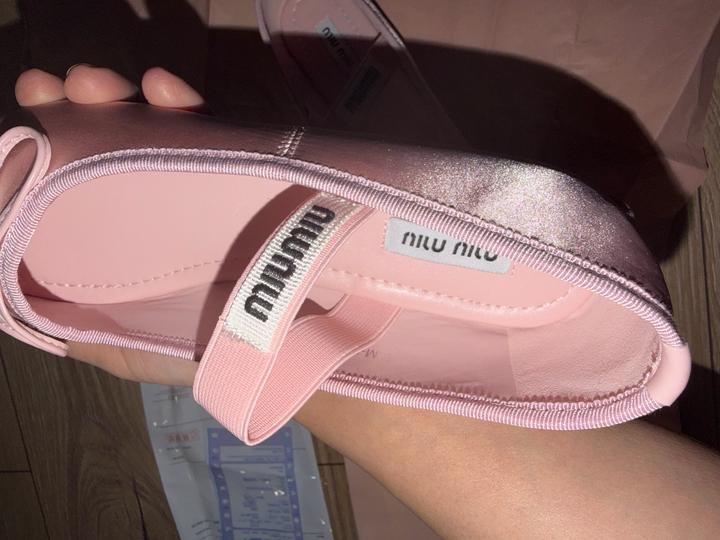 Балетки miu miu