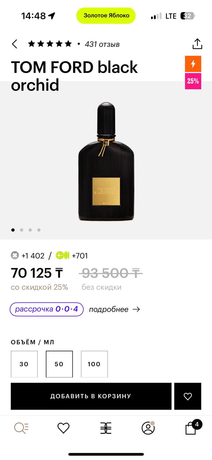 Tom Ford парфюм