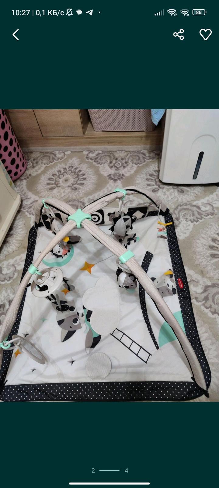 развивающий коврик tiny love