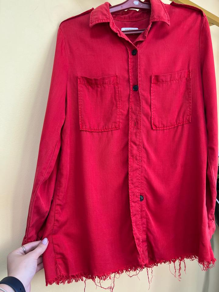Рубашка Zara premium denim collection