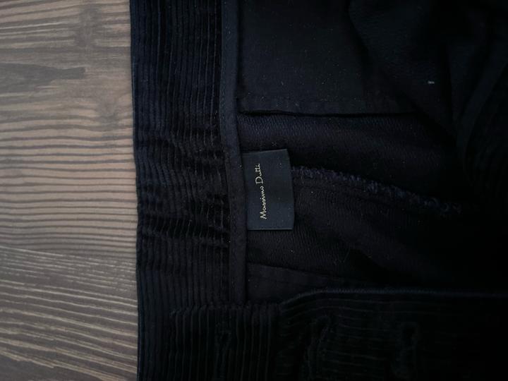 Брюки вельветовые massimo dutti