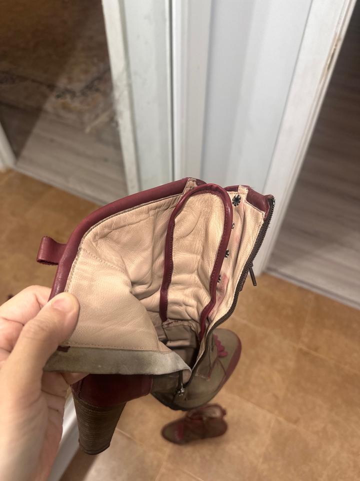 Ботильоны кожаные итальянские