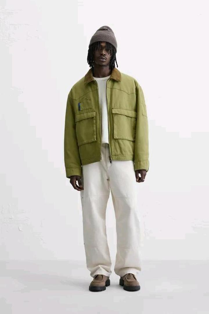 Новая джинсовая куртка Zara (XL 54)