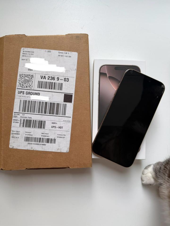 iPhone 16 pro max 512