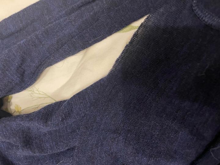 Синяя тонкая кофта COS