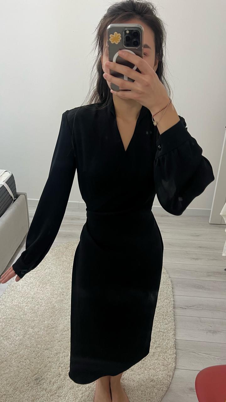 Черное платье-трансформер