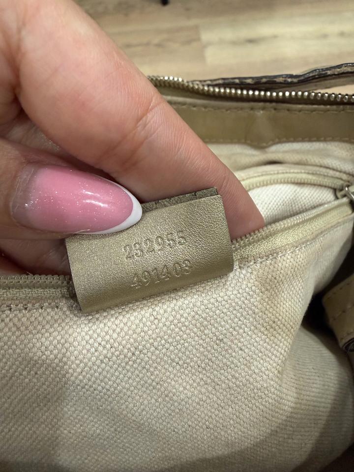 Vintage Gucci GG Canvas Hobo Bag