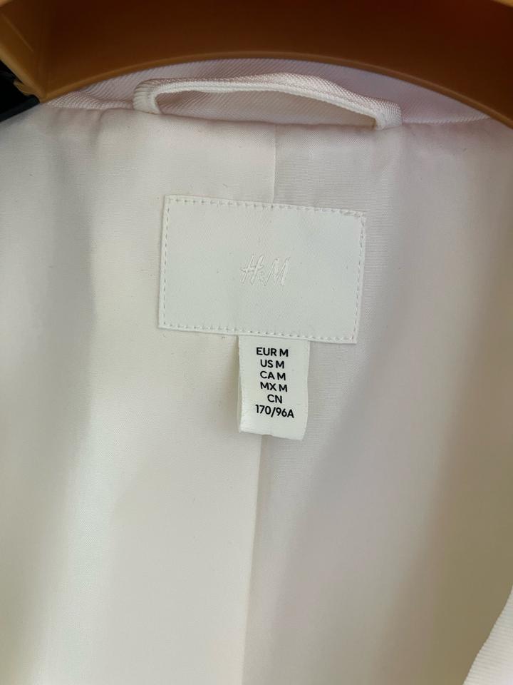 Белый пиджак H&M