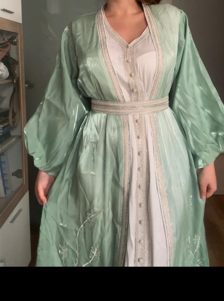 Платье марокканское с вышивкой