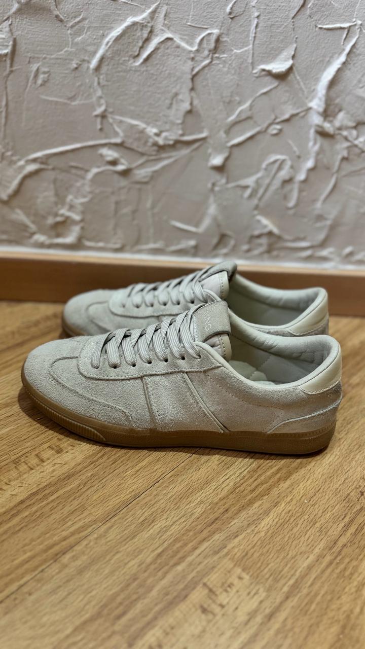 Кеды замшевые Mango