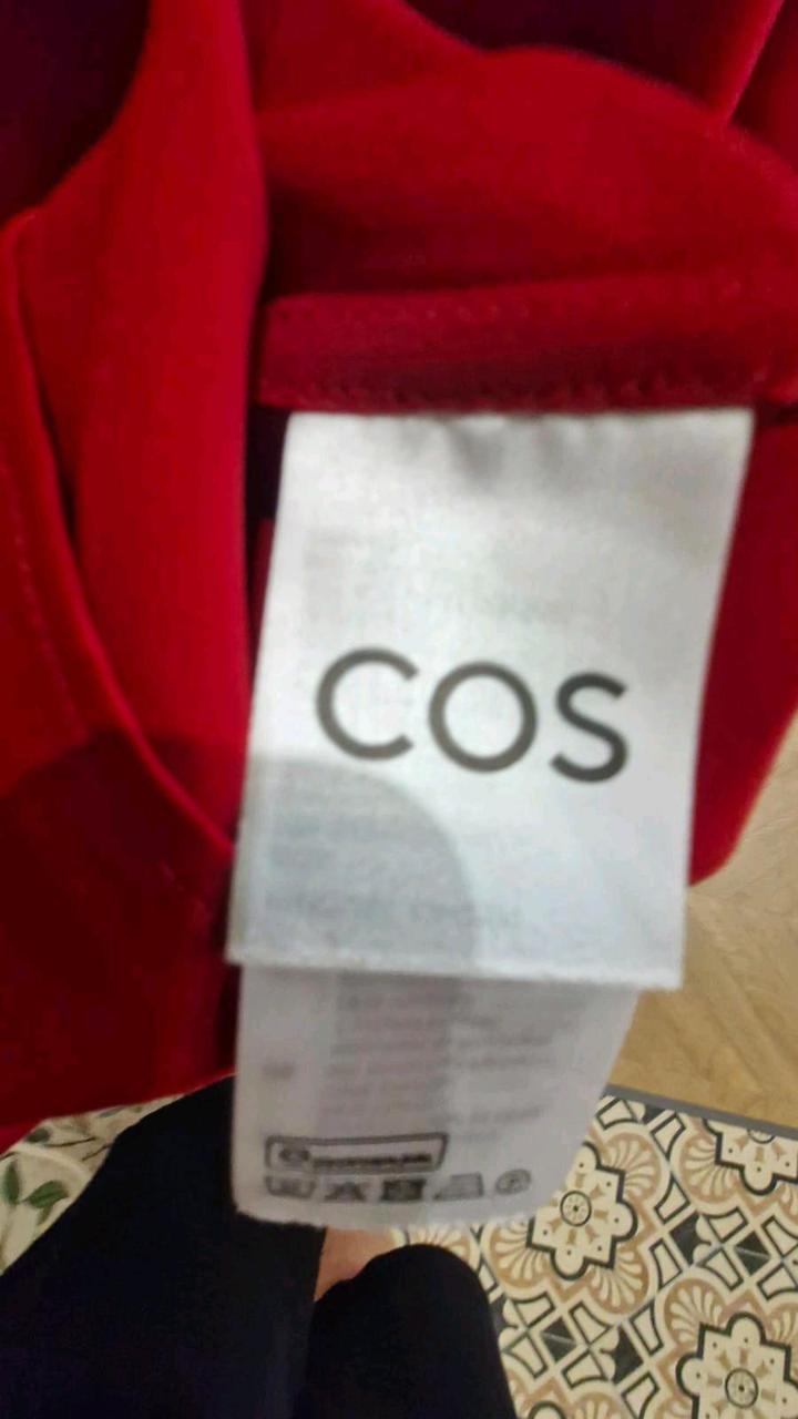 Платье красное COS