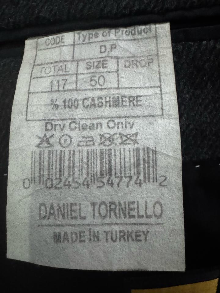 Премиальное кашемировое пальто DANIEL TORNELLO