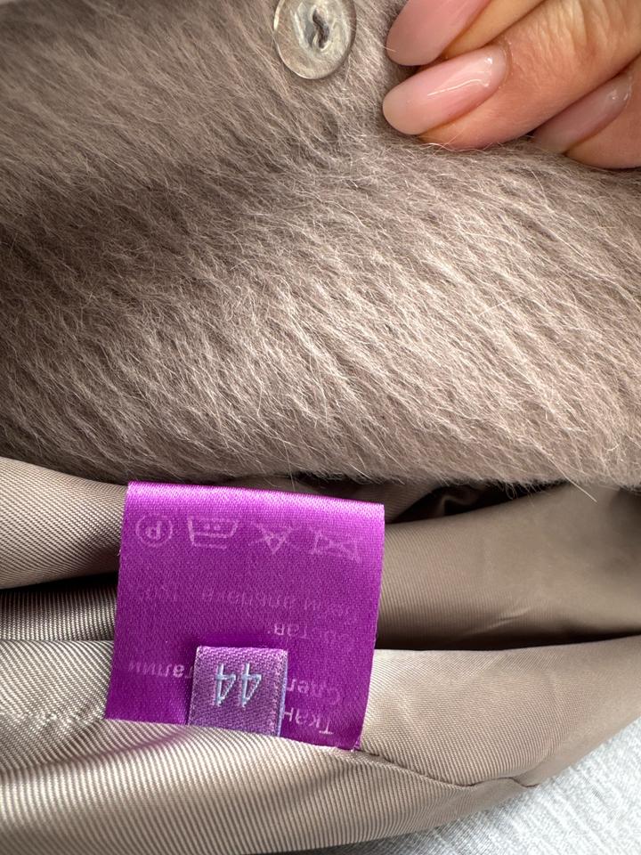 Пальто из шерсти Альпака