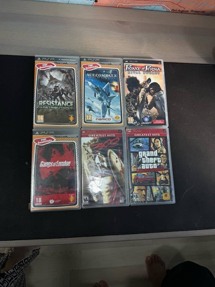psp disks