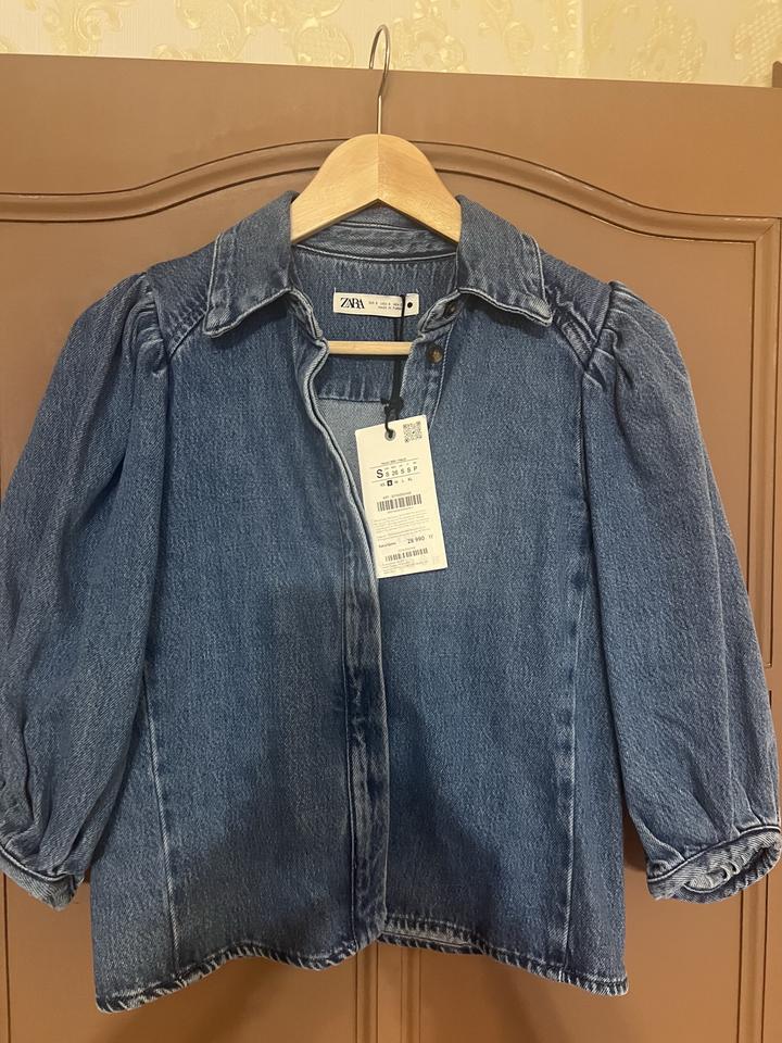 Джинсовая рубашка Zara