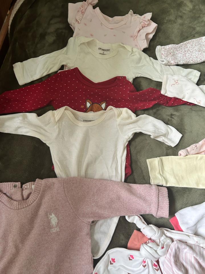 Детские вещи 0-6м