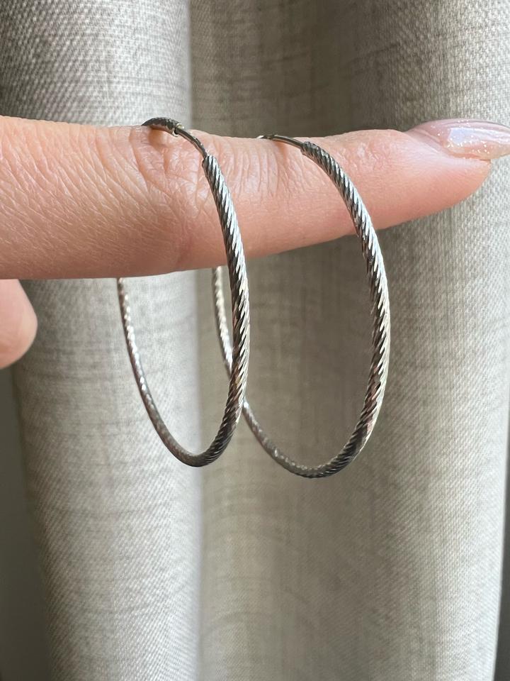 Серьги новые с алмазной гранью