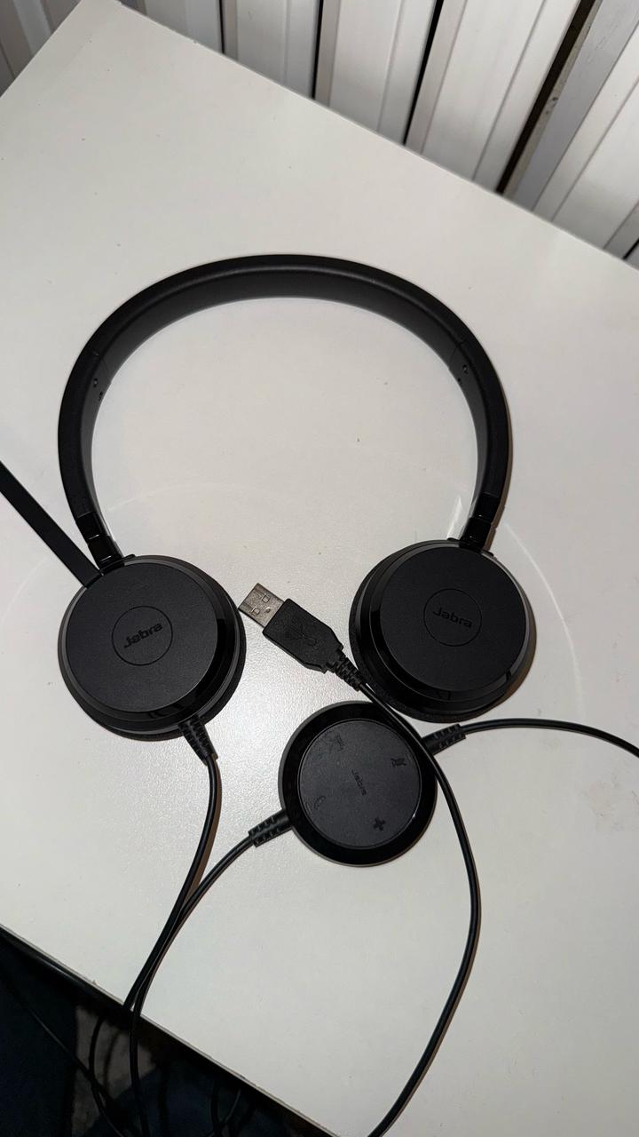 Наушники Jabra Evolve 20 MS Stereo черный