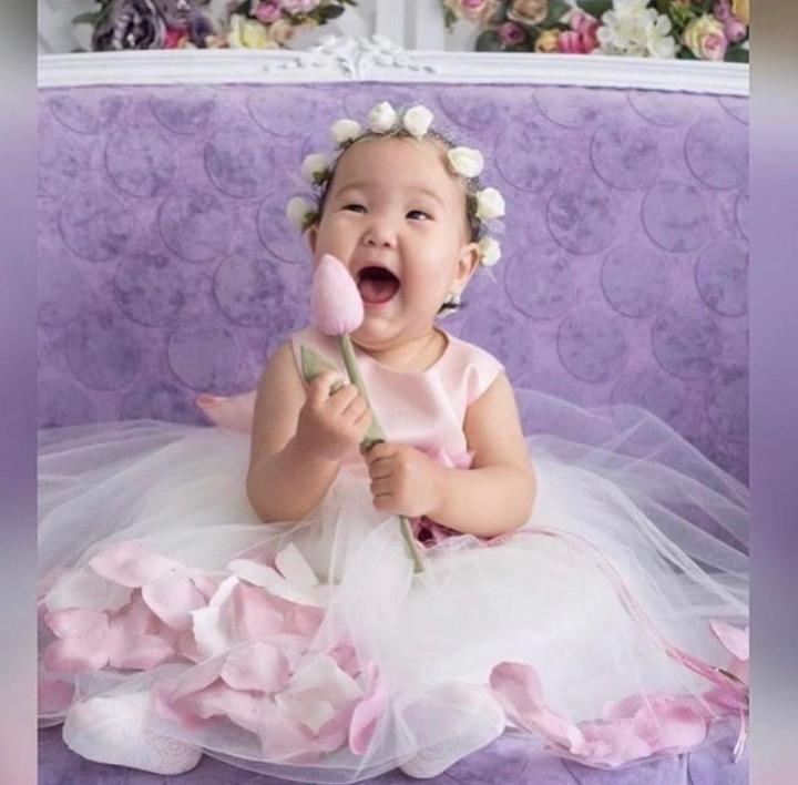 Нарядное платье на годик