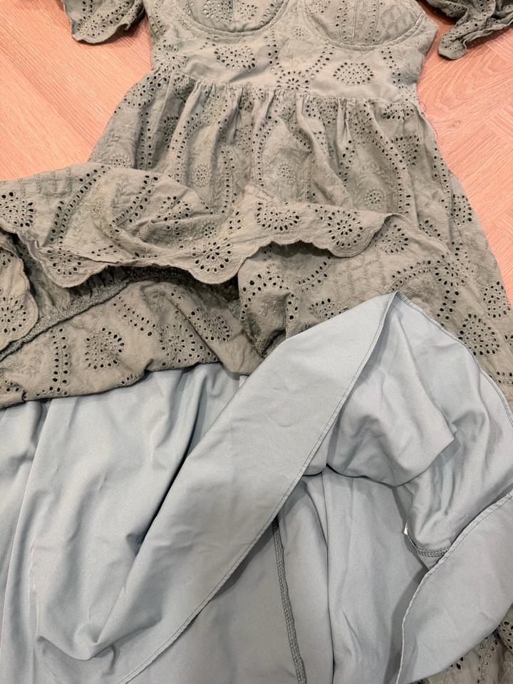 Летний выбитый сарафан