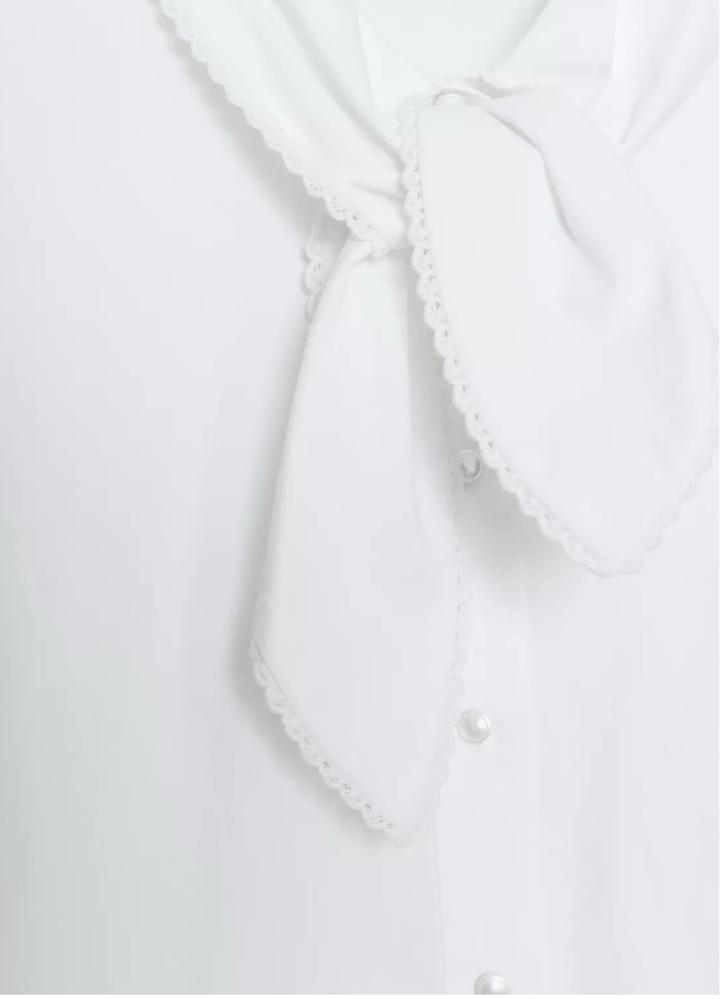 Белая рубашка зара