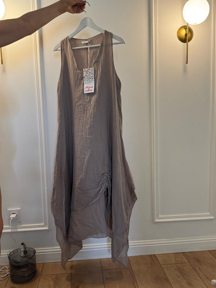 Итальянское платье из льна.