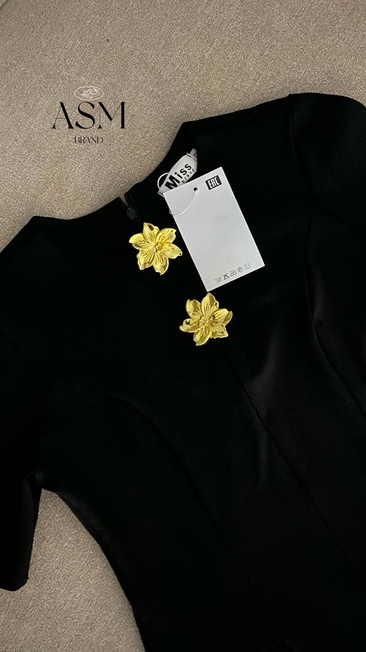 Платье черное премиального качества