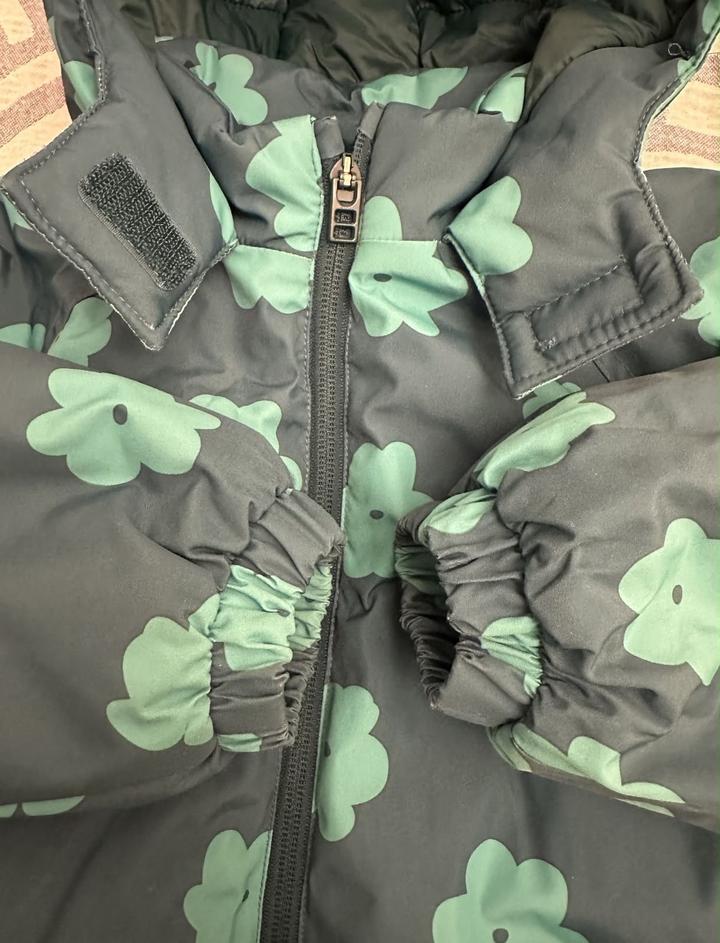 Zara 4-5 лет комбинезон зимний для девочки