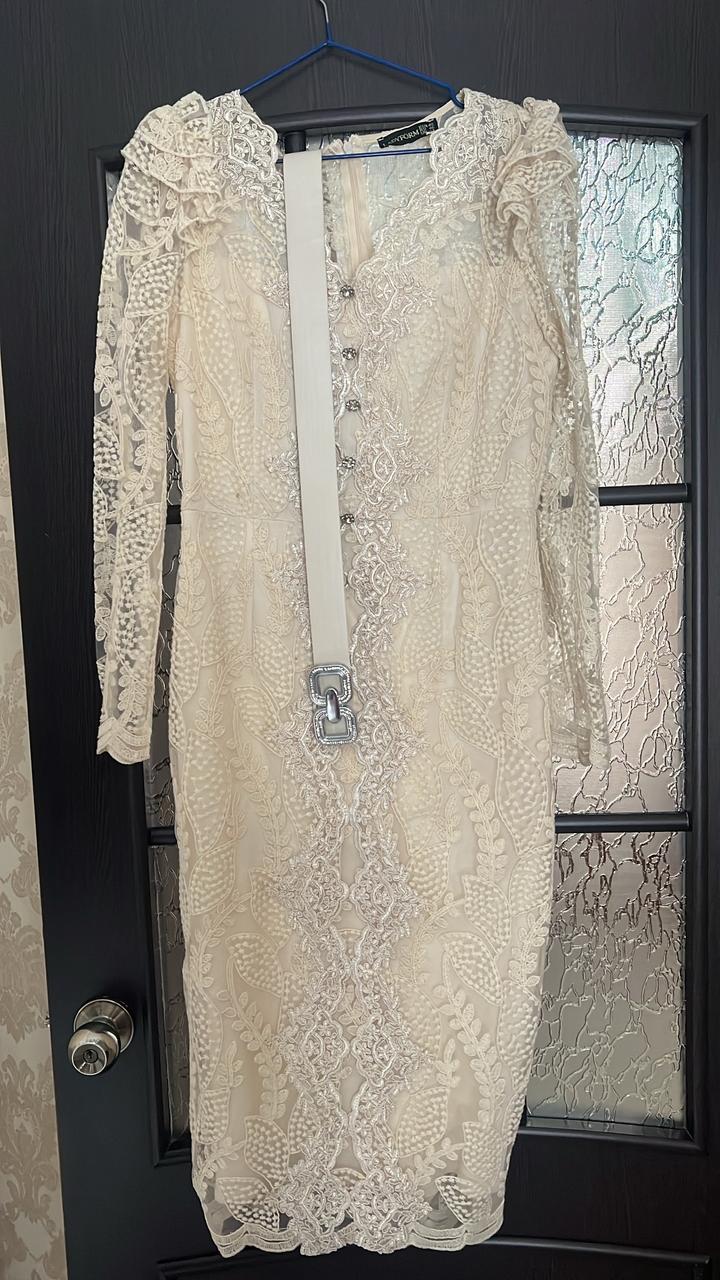 Платье Турецкое в бежевом цвете