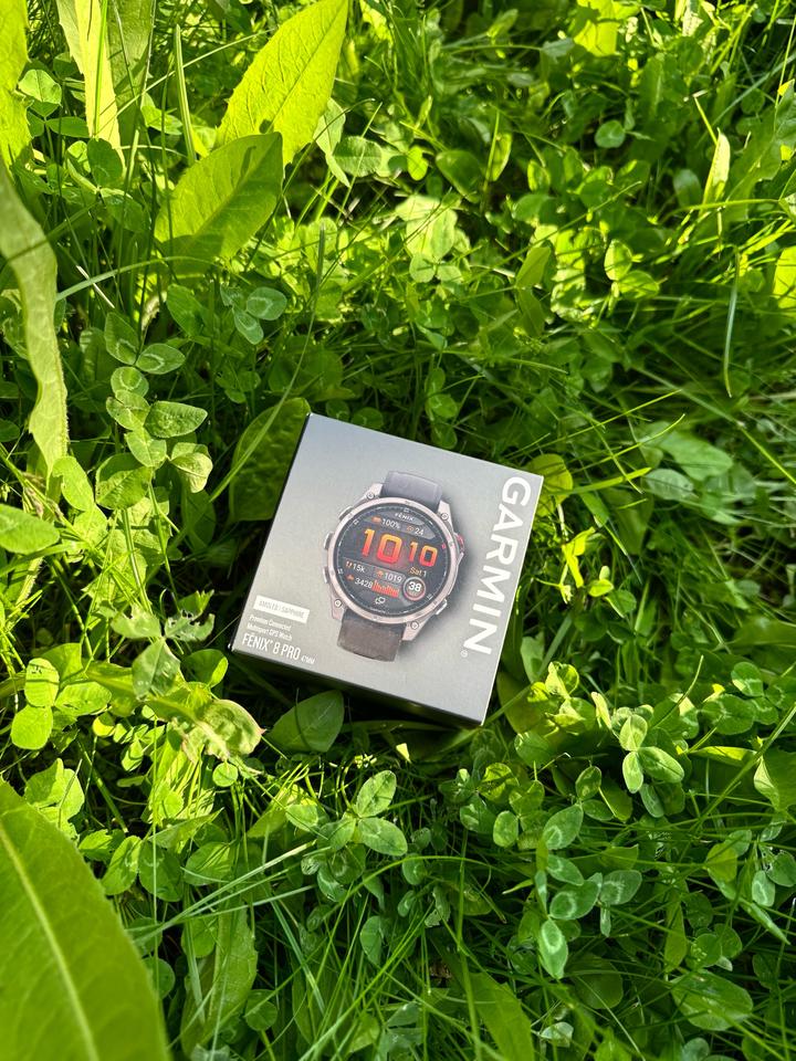 Смарт-часы Garmin Fenix 8 Pro 47 мм серебристый-серый
