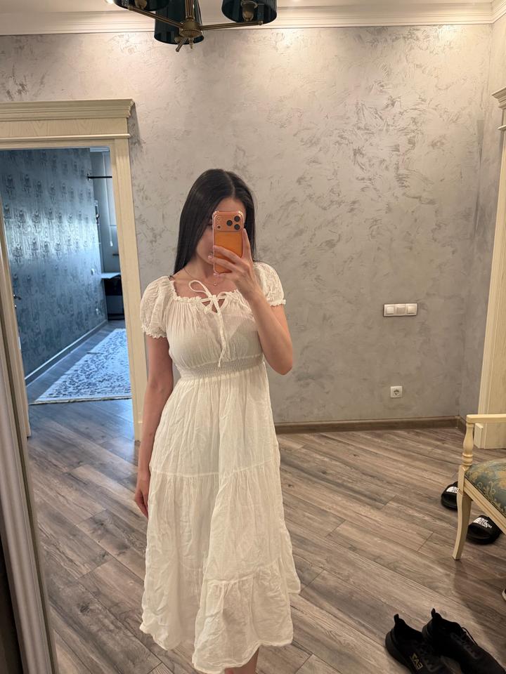 Летнее легкое платье