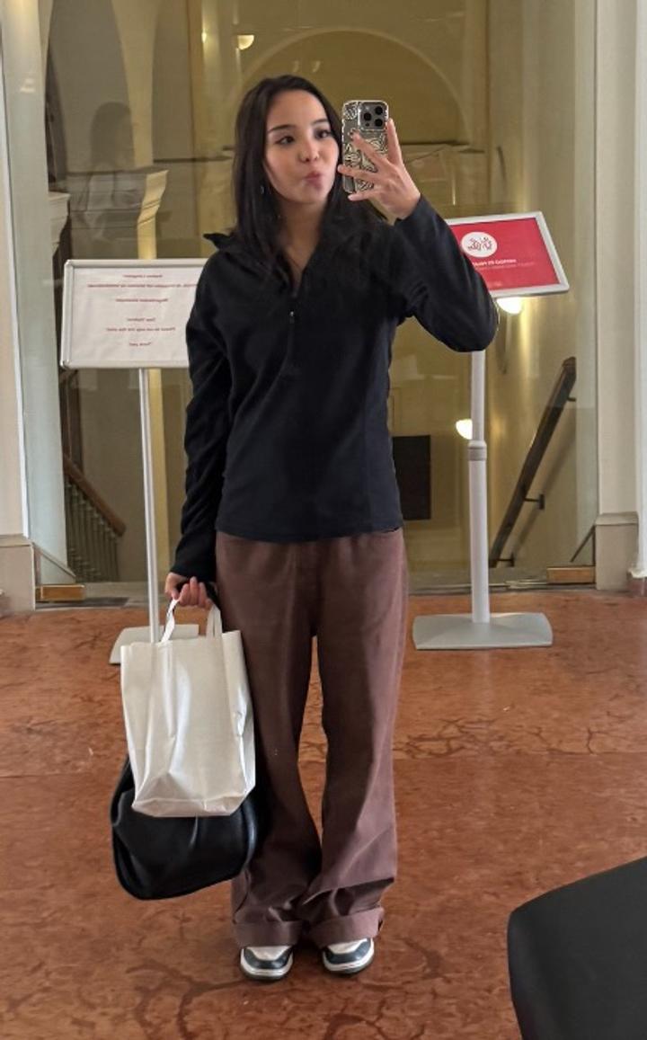 Коричневые джинсы WILKY