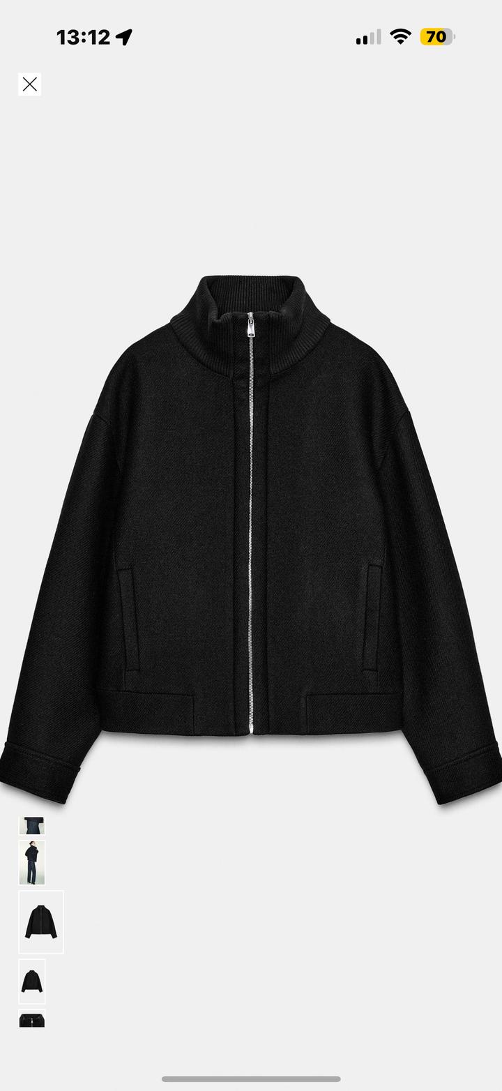 Короткое пальто