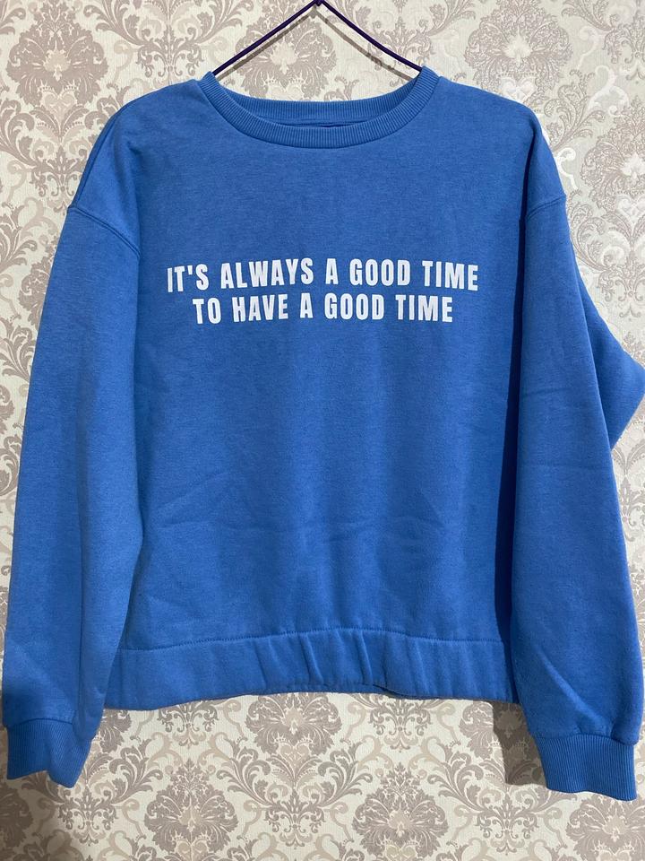 Теплый свитшот