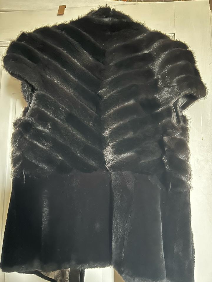 Норковая жилетка