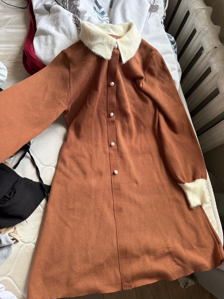 Очень нежное Платье на весну из трикотажа