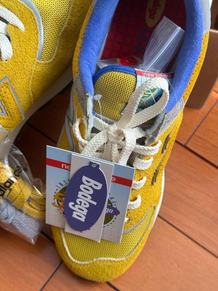 кроссовки 574 Legacy Blue из коллаборации с Bodega!