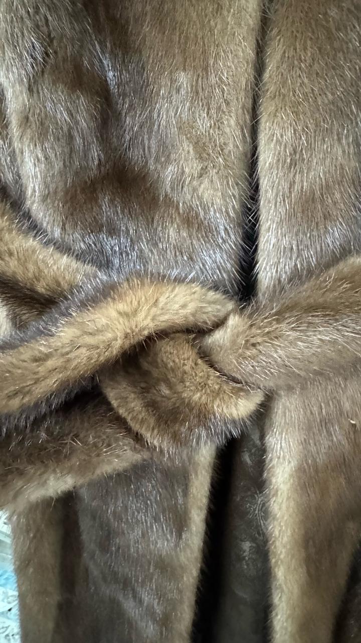 Шуба из цельной норки — элегантность и роскошь ✨