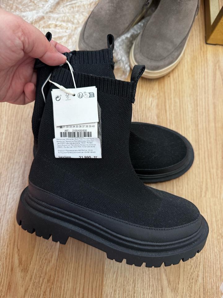 Детская сапоги ZARA