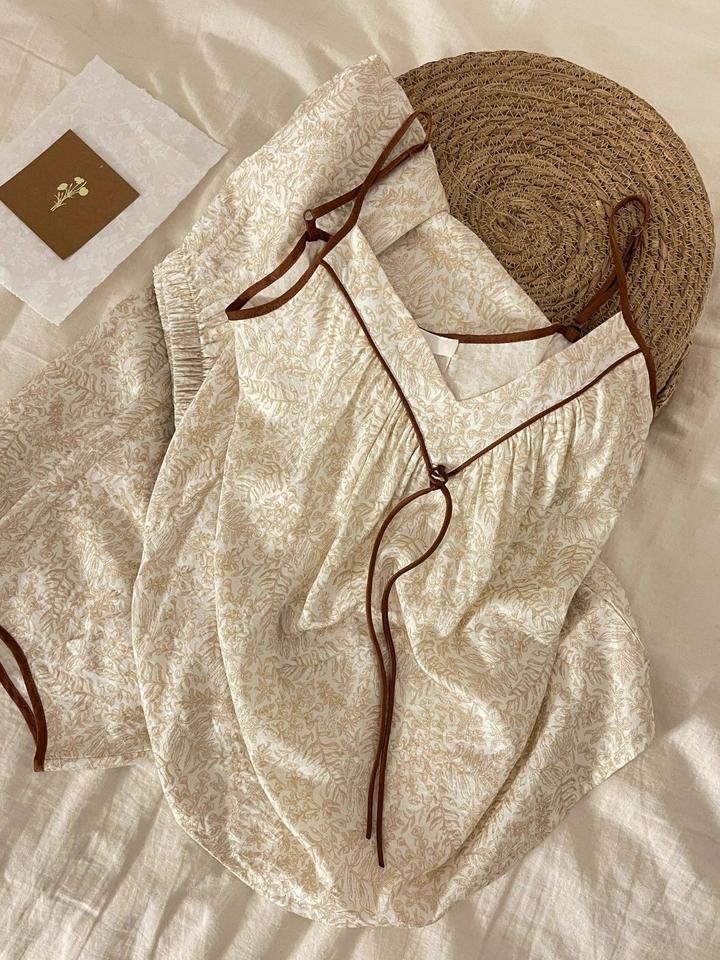 домашняя одежда двойка(майка, штаны)