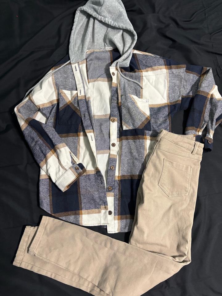 Джинсы и кофта