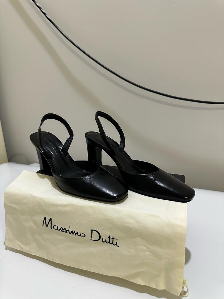 Элегантные кожаные слингбэки Massimo Dutti — Идеал на весну и лето!